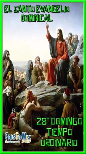 🙏 EL SANTO EVANGELIO DOMINICAL - 12 DE OCTUBRE DE 2025 🙏 En el 28° Domingo del Tiempo Ordinario, te compartimos la proclamación y reflexión del Santo Evangelio Dominical con el nuevo rostro femenino que Dios tuvo a bien enviar a este portaaviones: nuestra hermana Carmen Elena Orellana, desde El Salvador 🇸🇻 ¡No olvides compartir! 🤓 | CristoMix Radio