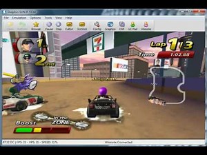 NASCAR Kart Racing on Dolphin v2.0 - Nintendo Wii Emulator