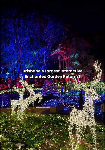 Explore Brisbane's Enchanted Garden This Holiday Season