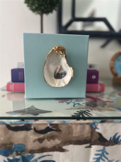 Original Oyster Shell Artwork - Etsy