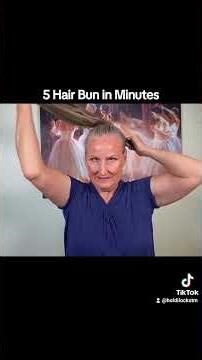 5 hairbuns styles in less than a few minutes