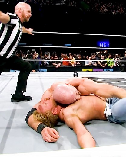 Claudio Castagnoli puts the Death Riders up 1–0 in the first Blood & Guts Advantage Battle! 💀 #AEWDynamite is LIVE NOW on TBS & streaming on HBO MAX! | All Elite Wrestling