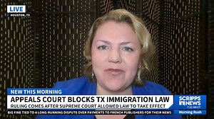 ️ Tune in to our interview with Managing Attorney Ruby Powers, conducted by Scripps News, for the latest updates on SB4! Despite initial clearance from the U.S. Supreme Court, a late-night order from the 5th U.S. Circuit Court of Appeals has put Texas' immigration law on hold again. Don't miss Ruby Powers' insights on this evolving situation. #PowersLawGroup #RubyPowers #SB4 #Texas #ScrippsNews #ImmigrationLaw | Powers Law Group | Facebook