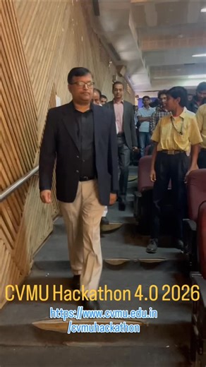 🚨 Registration is LIVE! 🚨 Unleash your creativity at the CVMU Hackathon 4.0 2026! 💡 Build real-world solutions • 🤝 Form your team • 🏆 Win BIG 👉 Register now: https://www.cvmu.edu.in/cvmuhackathon Don’t just code… innovate, compete & conquer! 🔥💻 | A D Patel Institute of Technology, CVM University