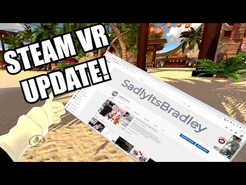 Dockable Windows/Desktop in Steam VR Beta!