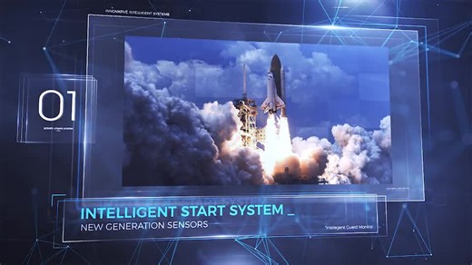 虚拟显示游戏科学高科技技术宣传片AE模板AI人工智能技术介绍高科技效果的科技产品介绍视频模板新能源介绍视频模板插件Plexus 3、Optical Flares