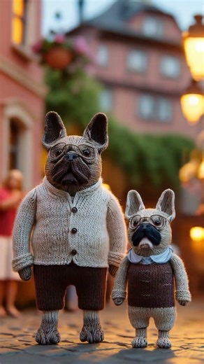 French Bulldogs Share Their Day