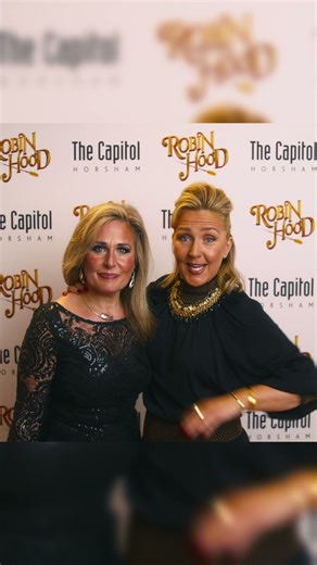 Double Trouble at Robin Hood ~ Mazz Murray & Gina Murray! 🌟 #musicaltheatre #pantomime #westend