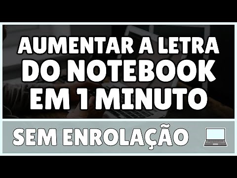 How to Increase the Font Size on a Laptop