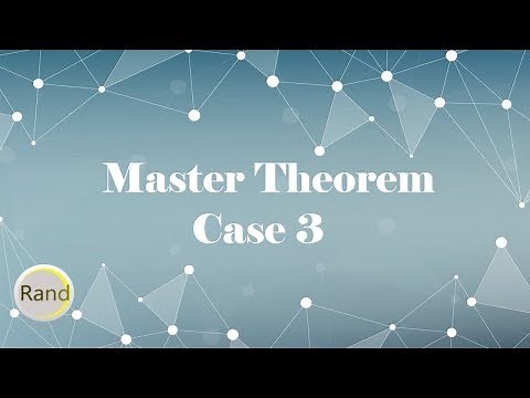 Master Theorem Case 3