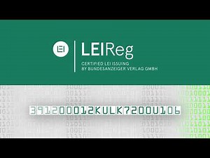 LEI Legal Entitiy Identifier | LEIReg | Bundesanzeiger Verlag GmbH