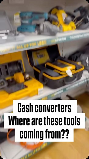 Tools being sold in Cash Convertors - are they legitimate? What's your view? Follow us for more information #Stoptooltheft | Stolen tools UK