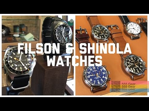 Shinola and Filson Watches First Impressions: "Real Watches or Hype?"