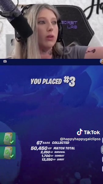 HappyGal gets so mad & crashes out 😂🤣 #happyhappygalclips #happyhappygal #happyhappygaltv #happygalclips #happygal #fortnite #fortniteclips #rage #crashout #haha
