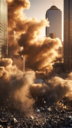 Factory View on Instagram: "What If This Really Happened? 😱 Realistic Building Collapse! #CGI #VFX #Shorts #RealisticCGI #BuildingCollapse #Skyscraper #CityDestruction #DisasterScene #3DAnimation #HollywoodVFX #AIVideo #Cinematic #VFXArtist #TrendingShorts #USA #ViralVideo #EpicCGI #TowerCollapse #AnimationShorts #shortsvideo"
