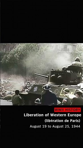 D-Day landings in Normandy, Liberation of Western Europe by Allied forces during World War II #ww2
