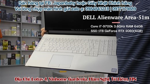 1.5K views · 4 comments | 【Đã qua sử dụng】DELL Alienware Area-51m 17...