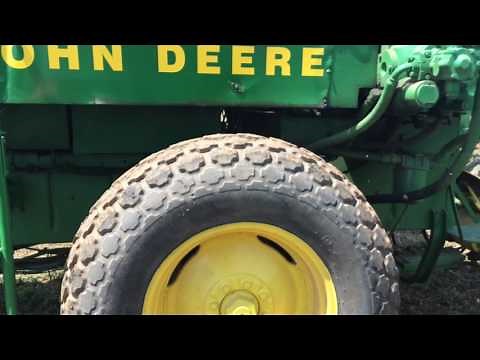 John Deere Hay Cuber at 2016 Golden Harvest Days, Oklahoma