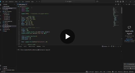 #internpe #pythonprogramming #snakegame #gamedevelopment #coding #programming #projectwork #softwaredevelopment #problemsolving #techskills | Pratibha Vibhute