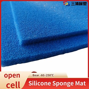 [Hot Item] High Water Absorbable Open Cell Silicone Sponge Foam Pad