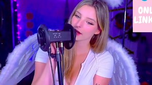 TheNicolet天使cos，ASMR舔耳触发音