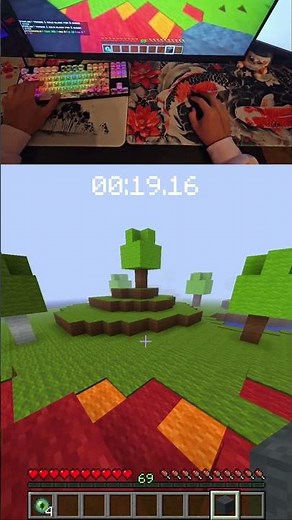 Minecraft Free Edition Speedrun [0:39 WR] #minecraftspeedrun