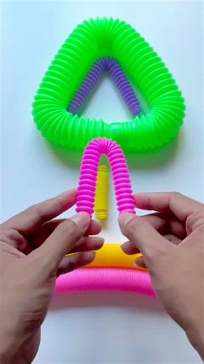 Oddly Relaxing DIY POP-ASMR Creation #diy #satisfyingvideos #relaxing #creative #poptubesounds