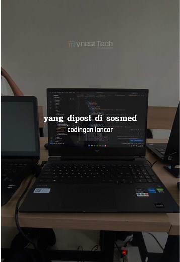 Yang keliatan di sosmed cuma hasilnya… padahal di balik itu ada debug sambil hampir nyerah 😭 . #anakit #codinglife #programmerlife #relatebanget #debugging