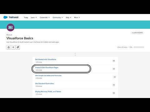 Create & Edit Visualforce Pages || Visualforce Basics