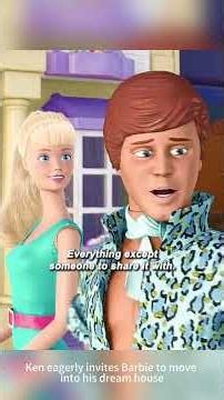 Ken Fell in Love with Barbie at First Sight 😂💖 | Toy Story 3#shorts
