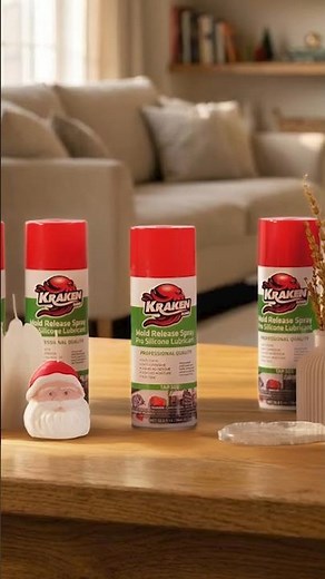 No More Sticking! KrakenBond Silicone Mold Release Spray in Action