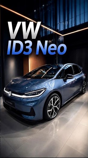 VW ID.3 Neo Looks Like the Future of Volkswagen 🔥 #VWID3 #Volkswagen #shorts