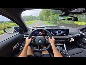 2026 BMW M3 Competition: POV Walkaround, Drive and ASMR