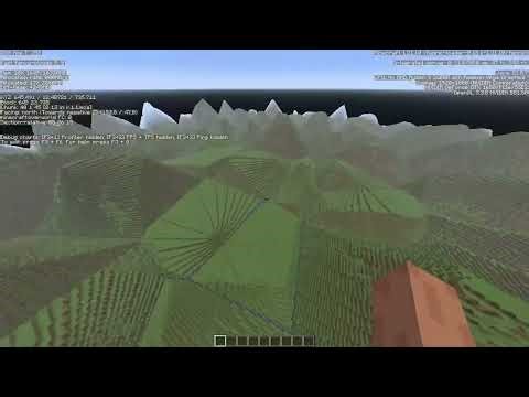 Cracked Heightmap Texture Test - Minecraft