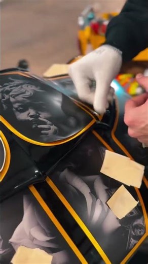 Motorcycle Wrap Installation | Custom Motorbike Graphics