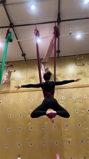 Aerial Hammock Techniques: Discover the Cross Back Straddle