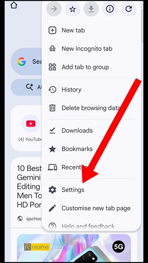 Set This Settings For Cookies In GoogleChrome Browser #shorts #youtubeshorts #mobile #shortvideo