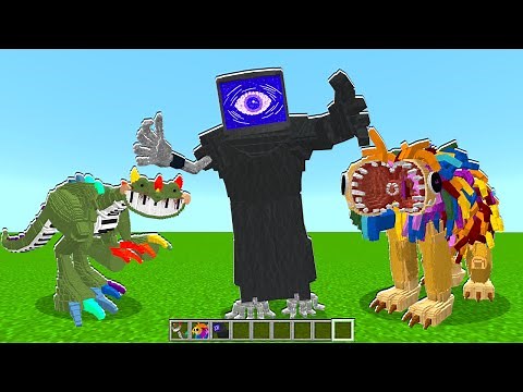 Poppy Playtime Chapter 4 Nightmare Critters Mod ADDON UPDATE in MINECRAFT PE
