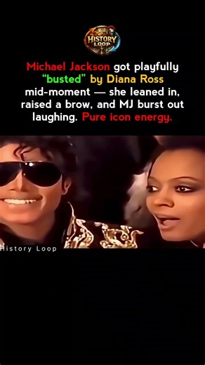 Michael Jackson Playfully Busted by Diana Ross During Live TV Moment