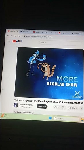 Regular Show UP NEXT and more bumpers Nicktoons