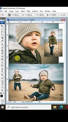 ✨ Awesome Photo Editing in Photoshop | Creative Photo Editing Tutorial || #shorts #photoediting