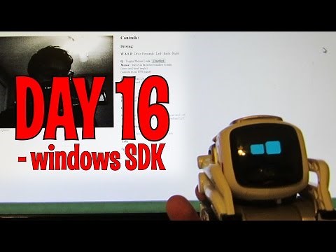 Cozmo - Day 16: Windows SDK install Tutorial + Remote Control Cozmo (Anki's New Robot Review!)