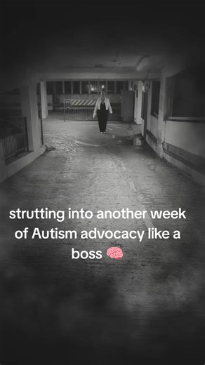 strutting into another week of autism advocacy like a boss. #autisticcreator #fypageシ♡ #adhd #autism #inclusion