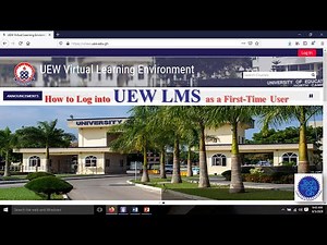 How to Log into UEW LMS as a First Time User | TechTricksGh