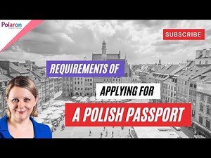 HOW TO APPLY Polish passport | 2022