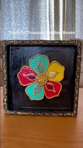 Shadow box DIY Out Of Cardboard #shorts