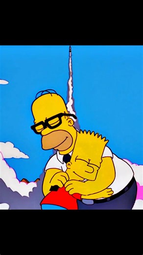 Homer builds a rocket #simpsons #shorts