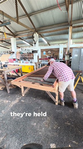 Restoring a wool classing table