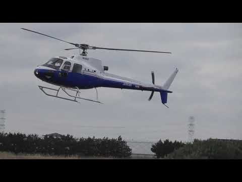 【ヘリコプター】AS350B Ecureuil オートローテーション訓練