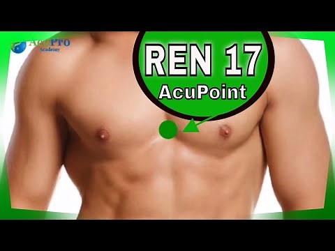 Ren 17 Acupuncture point (CV 17 Functions & Location)